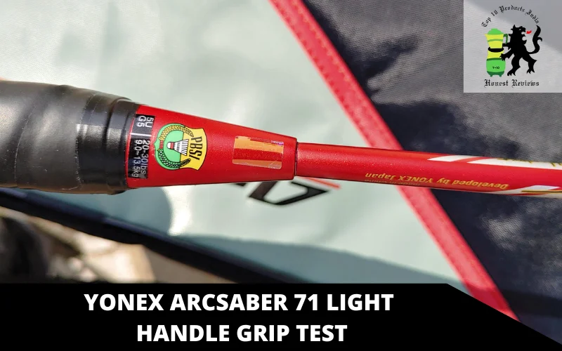 Yonex Arcsaber 71 Light handle grip test