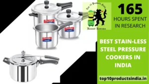 Top 16 Stainless Steel Pressure Cookers in India
