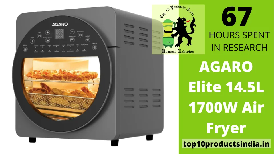 You are currently viewing AGARO Elite 14.5L 1700W Air Fryer Review