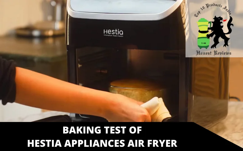 Baking test of Hestia Appliances Air Fryer