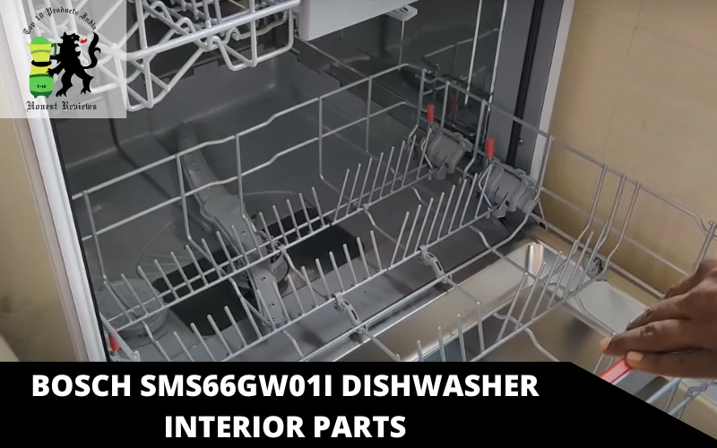 Bosch SMS66GW01I Dishwasher interior parts