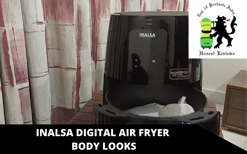 Inalsa Digital Air Fryer body looks
