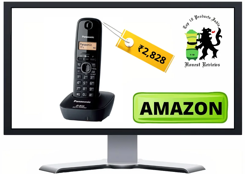 Panasonic 3411 Black Cordless Phone 