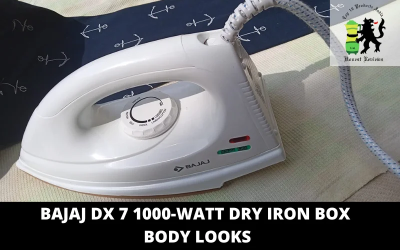 Bajaj DX 7 1000-Watt Dry Iron Box body looks