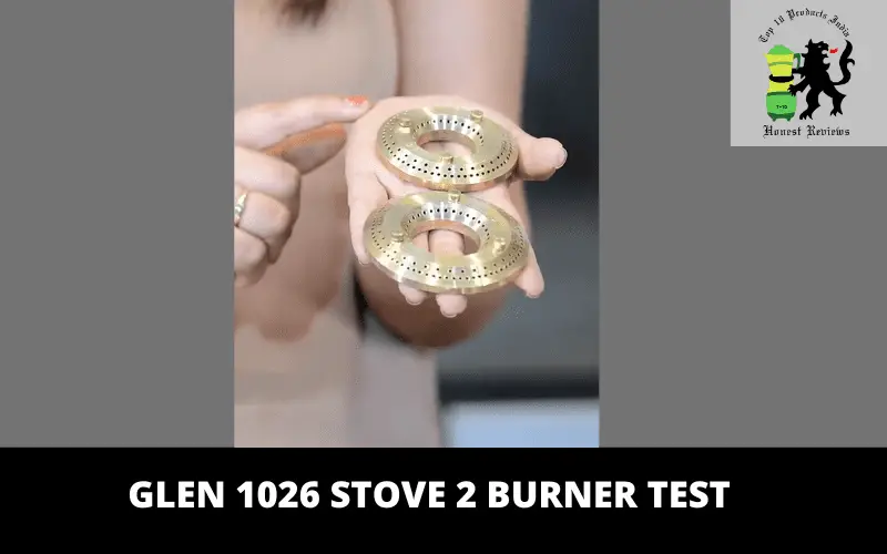 Glen 1026 Stove 2 Burner test