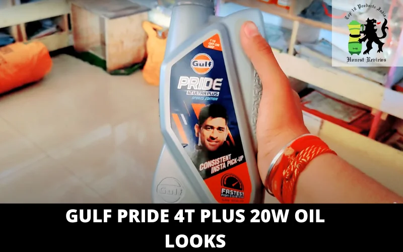 Gulf Pride 4T Plus 20W Oil looks