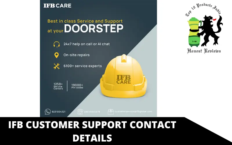 IFB CUSTOMER SUPPORT CONTACT DETAILS