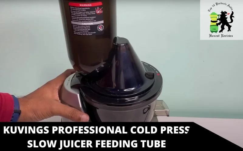 Kuvings Professional Cold Press Slow Juicer feeding tube