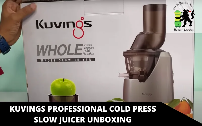 Kuvings Professional Cold Press Slow Juicer unboxing
