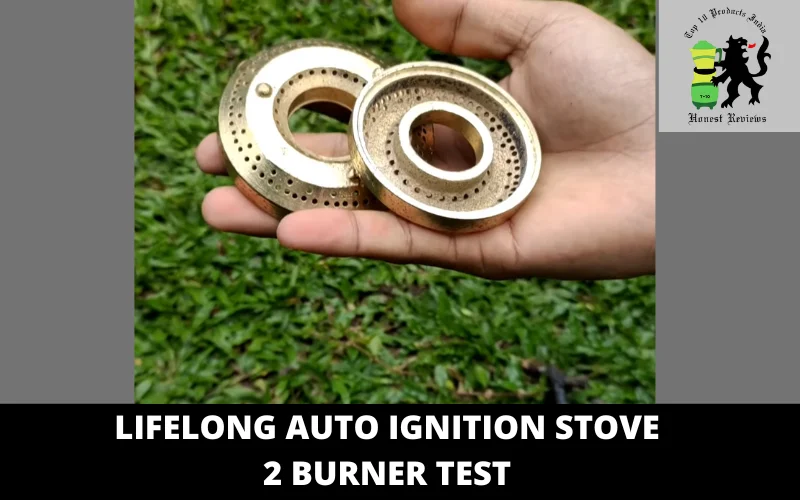 Lifelong Auto Ignition Stove 2 Burner test