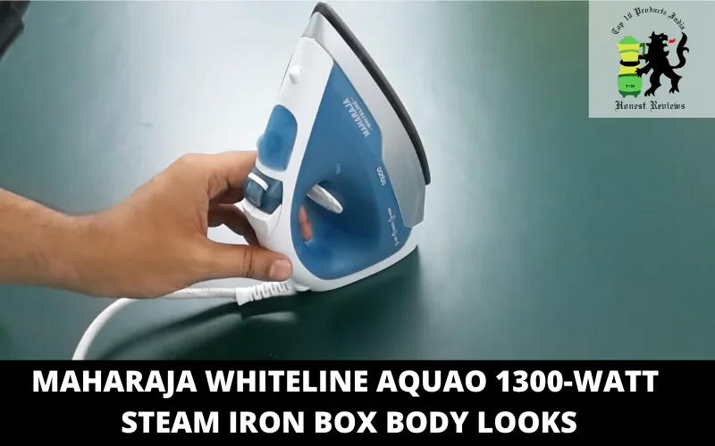 Maharaja Whiteline Aquao 1300-Watt Steam Iron Box body looks
