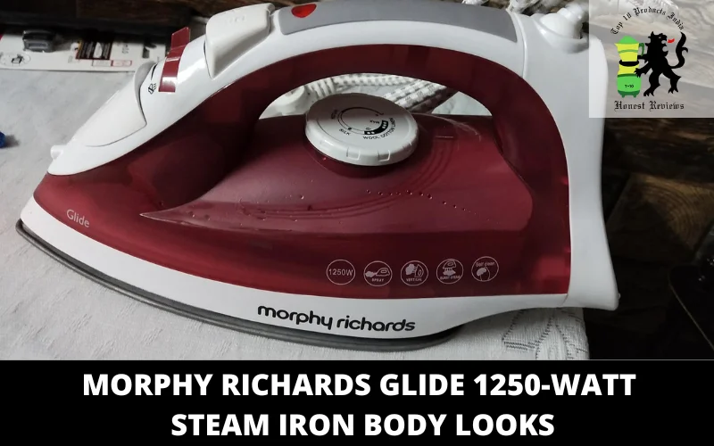 Morphy Richards Glide 1250-Watt Steam Iron body looks