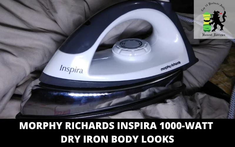 Morphy Richards Inspira 1000-Watt Dry Iron body looks