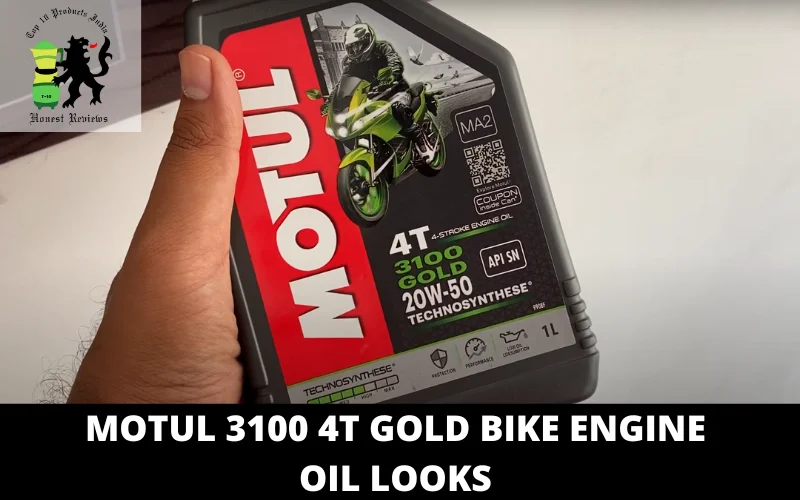 Motul 3100 4T Gold Bike Engine Oil looks