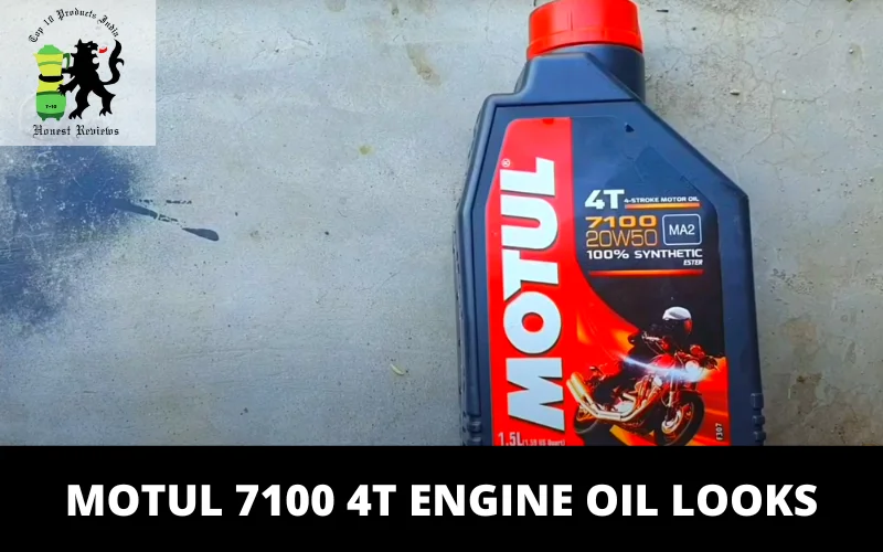 Motul 7100 4T Engine oil looks