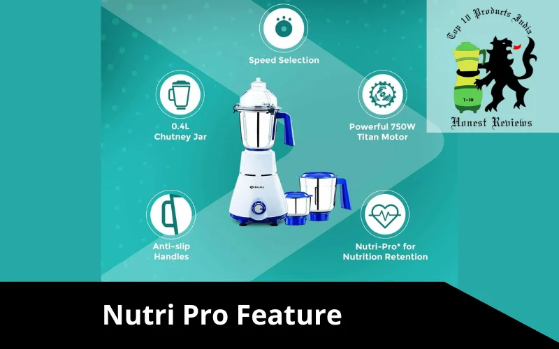 Nutri Pro Feature