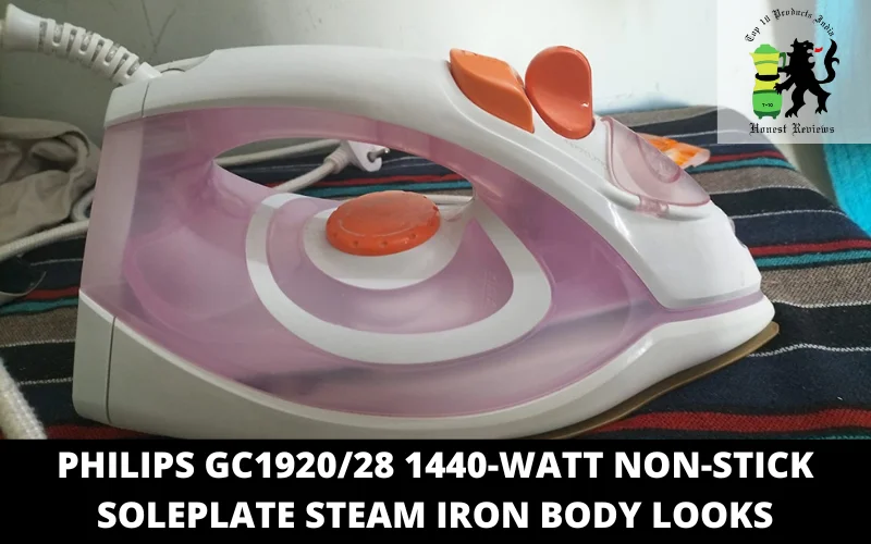 Philips GC1920_28 1440-Watt Non-stick Soleplate Steam Iron body looks
