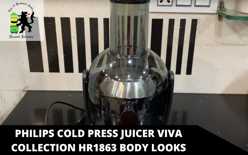 Philips cold Press Juicer Viva Collection HR1863 body looks