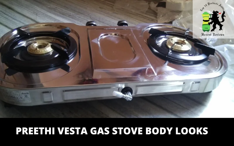 Preethi Vesta Gas Stove body looks