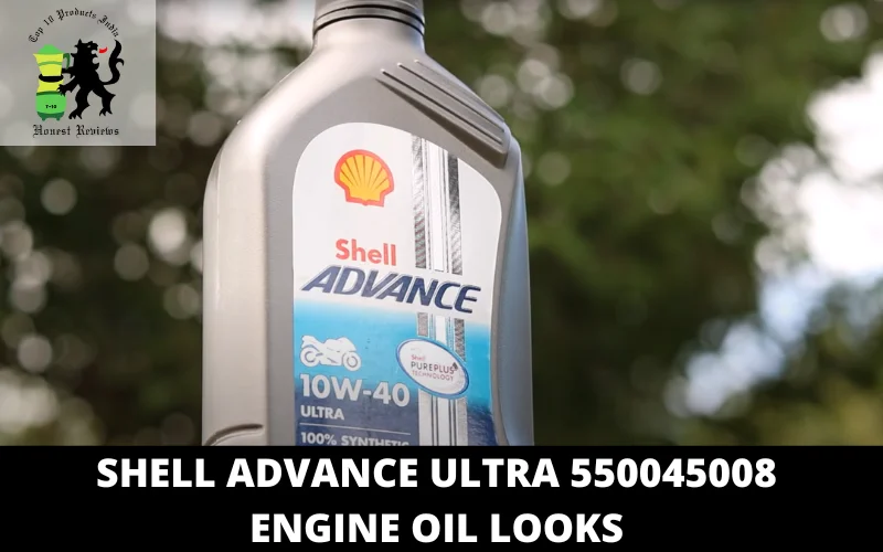 Shell Advance Ultra 550045008 Engine oil looks