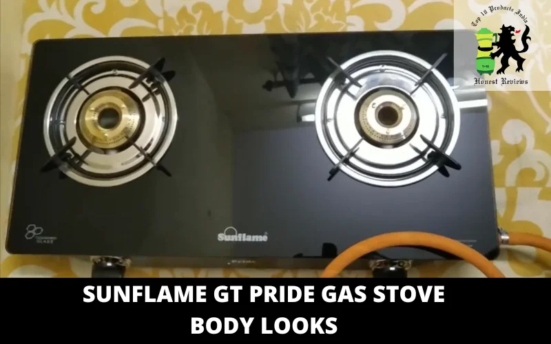 Sunflame GT Pride Gas Stove body looks