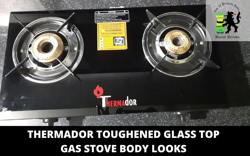 Thermador Toughened Glass Top Gas Stove body looks